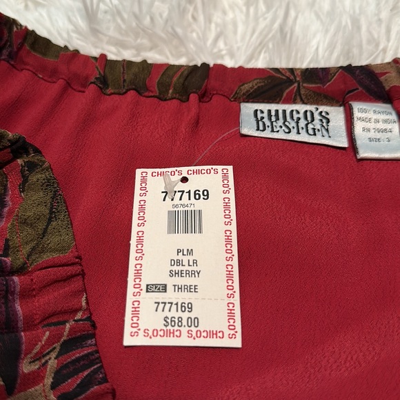 Vintage Chico’s | sherry plum skirt | size 3 - Picture 6 of 9